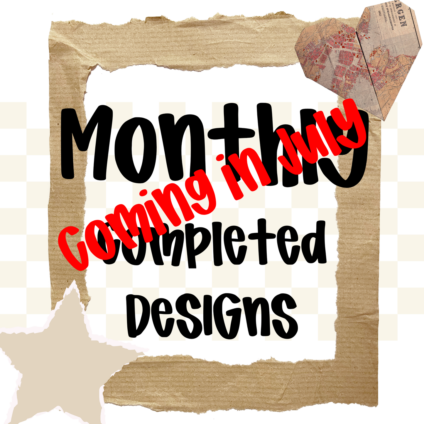 June Completed Designs Membership