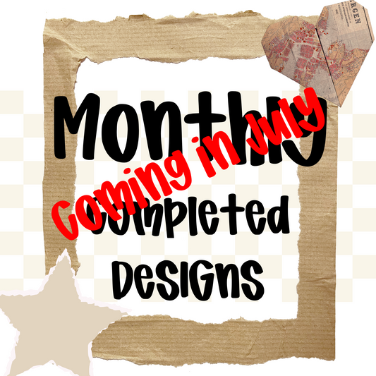June Completed Designs Membership