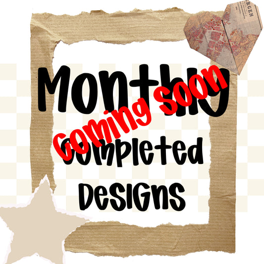 June Completed Designs Membership