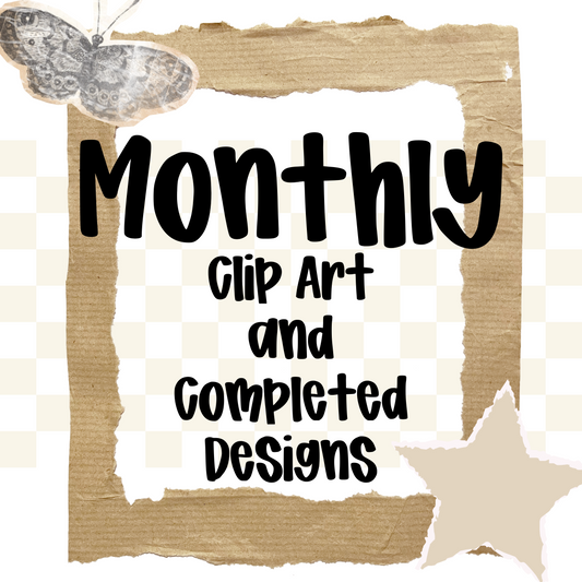 Texas Gal Digital Designs November Clip Art And Completed Designs Membership