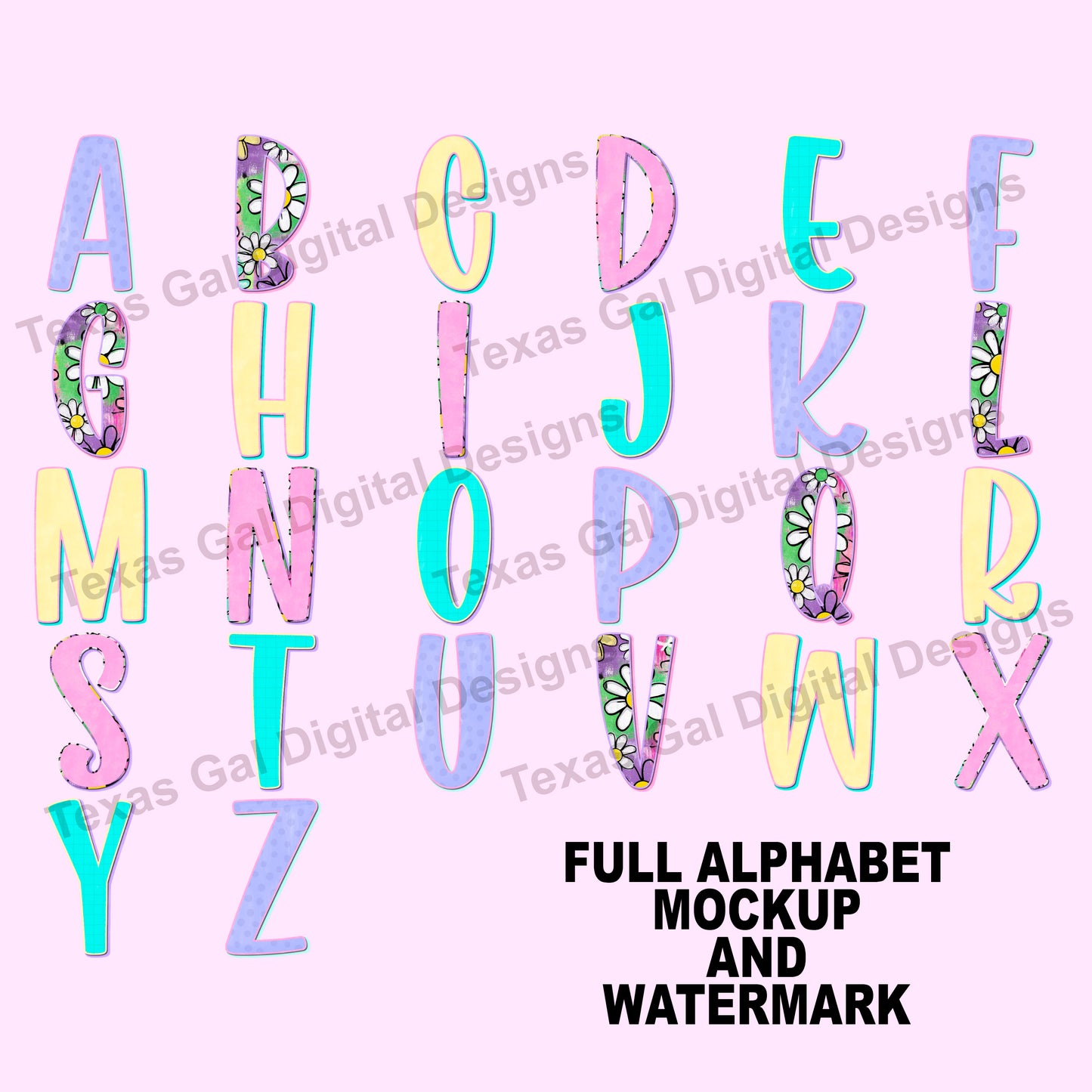 Alphabet Generator, Mockup + Word Designer, And Seamless Pattern Creator Web Based Tool Bundle | PNG Letter Generator & Digital Paper Designer | Design For All Designers (Copy)